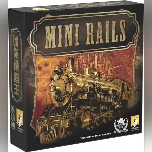 Mini‎ Rails Board Game NEW SEALED - Picture 1 of 6